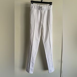 Brashy White Track Pants XS